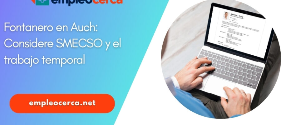 Fontanero en Auch: Considere SMECSO y el trabajo temporal